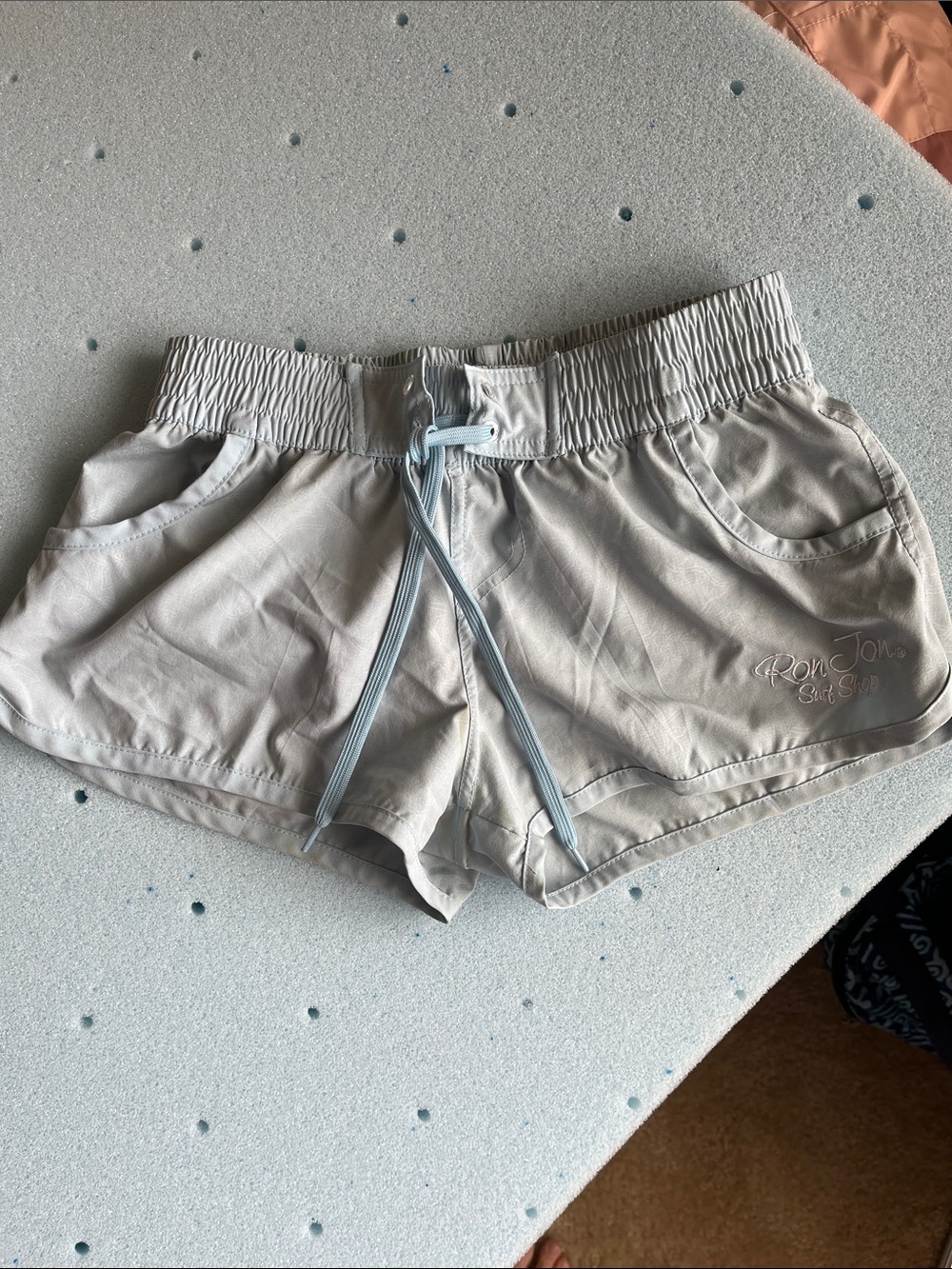 Ron Jon Light blue Athletic Drawstring Shorts